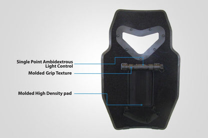 VENGEANCE Hard Armor Shield with Horizontal Handle