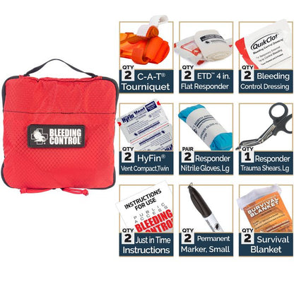 Public Access Bleeding Control Twin Pack image 1