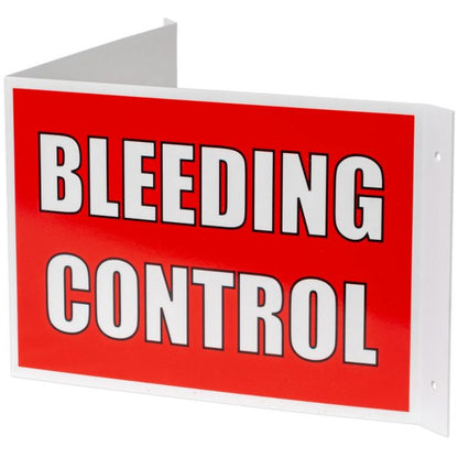 3-Way Bleeding Control Sign image 0