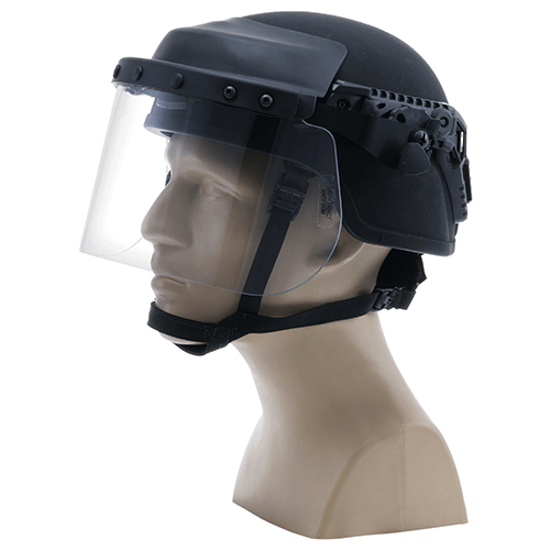 DK7-X.250AF-RCLE Riot Face Shield