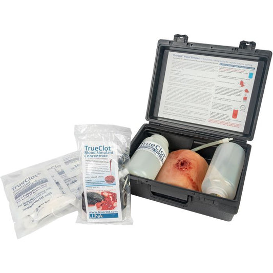 TrueClot Hemorrhage Training Kit - Large Caliber GSW with Bone Insert image 0