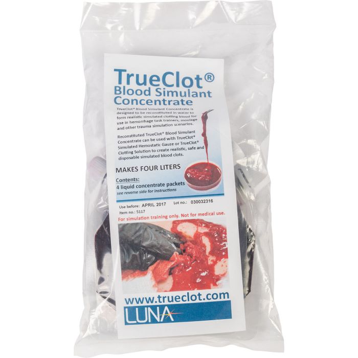 TrueClot Hemorrhage Training Kit - Large Caliber GSW with Bone Insert image 5